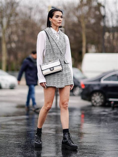 chanel street style 2017|chanel casual outfits.